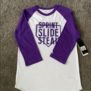 Girls 3/4 sleeve t-shirt